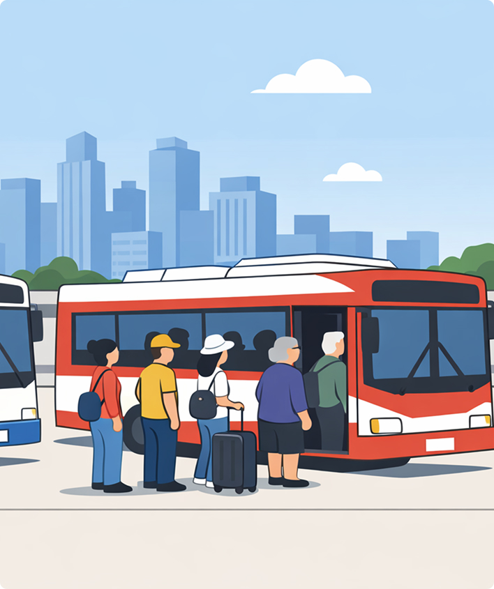 Delayed transit sign